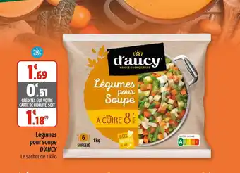 Coccinelle Express Légumes Pour Soupe d'Aucy offre