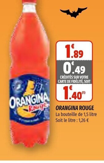 Coccinelle Express Orangina Rouge offre