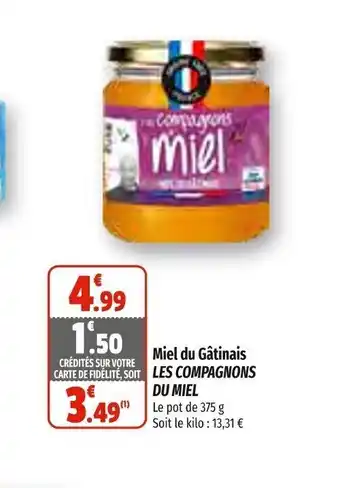 Miel du Gatinais Les Compagnons Du Miel