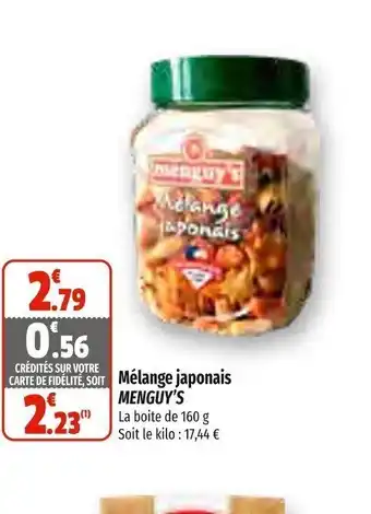 Melange Japonais Menguy'z