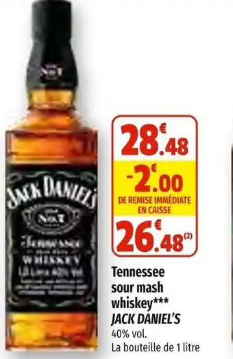 Coccinelle Express Tennessee Sour Mash Whiskey Jack Daniel's offre