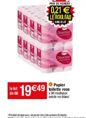 Migros Papier Toilette Rose offre