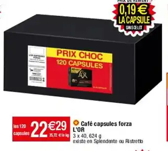 Migros Café Capsules Forza offre