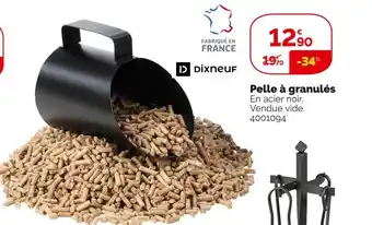 Weldom Dixneuf pelle à granulés offre