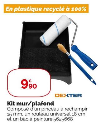 Weldom Dexter kit mur/plafond offre