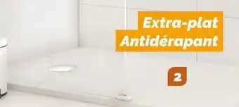 Weldom Sensea receveur de douche extra plat easy offre