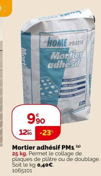 Weldom Mortier adhésif pm1 offre