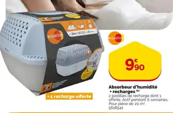 Weldom Equation absorbeur d’humidité + recharges offre