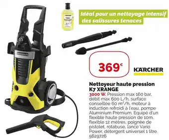 Weldom Kärcher nettoyeur haute pression k7 xrange offre