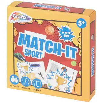 Action Jeu de cartes match-it grafix offre