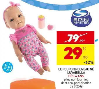 Spin master le poupon nouveau né luvabella
