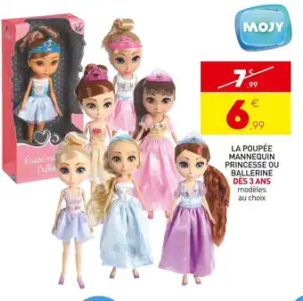 Stokomani Mojy la poupée mannequin princesse ou ballerine offre