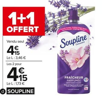 Carrefour Market Soupline adoucissant concentré offre