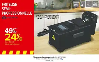 Carrefour Market Mandine friteuse semi-professionnelle offre