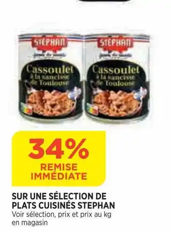 Plats cuisinés stephan