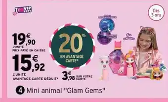 Intermarché Mini animal offre