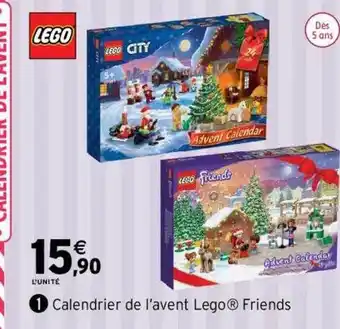 Intermarché Calendrier de l'avent lego friends offre