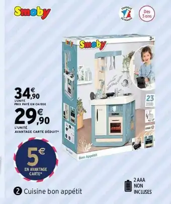 Intermarché Cuisine bon appétit smoby offre