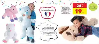 Stokomani La peluche l'ours 80 cm, la licorne 80 cm, le chien 100 cm offre