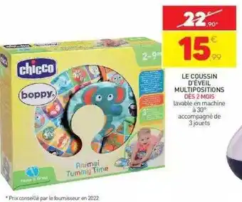 Stokomani Le coussin d'éveil multi positions chicco offre