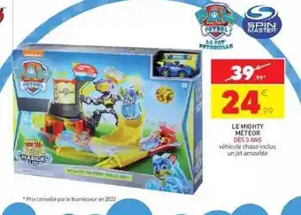 Le mighty météor paw patrol spin master