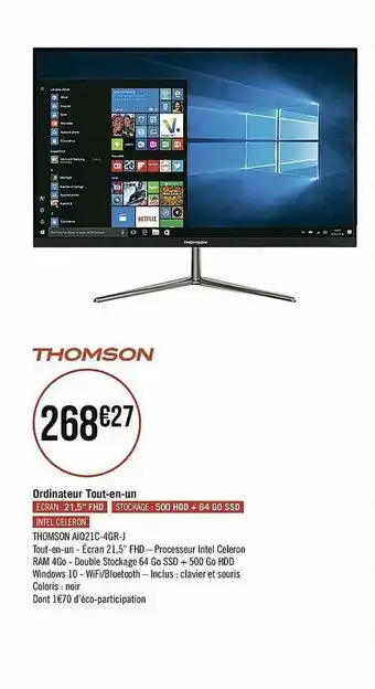 Ordinateur Tout-en-un Thomson
