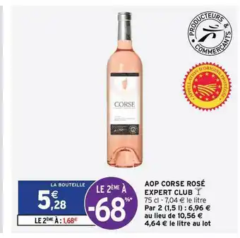 Intermarché Express Aop Corse Rosé Expert Club offre