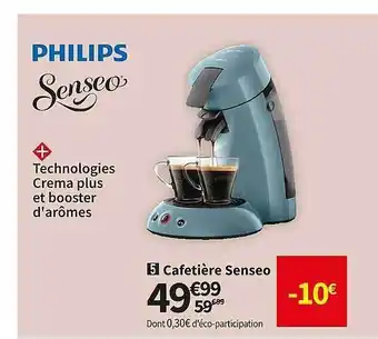 Conforama Cafetière senseo philips offre
