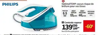 Conforama Centrale vapeur philips offre