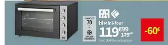 Conforama Mini-four far offre