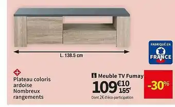 Conforama Meuble tv fumay offre