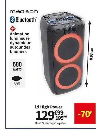 High power madison
