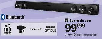 Conforama Barre de son offre