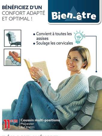 Gifi Coussin multi-positions offre