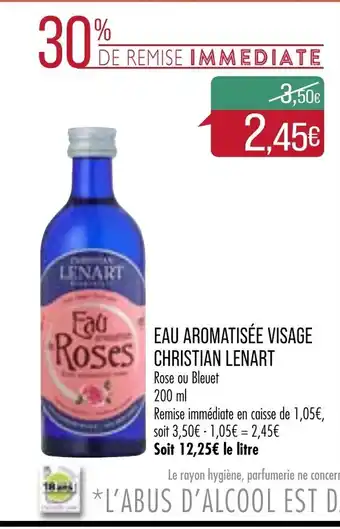 Match Eau Aromatisée Visage Christian Lenart offre