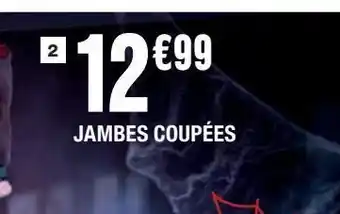 Jambes coupees