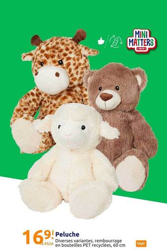 Action Peluche offre