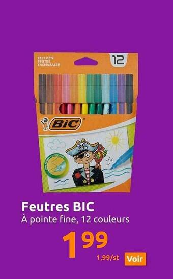 Action Feutres bic offre