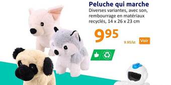 Peluche qui marche
