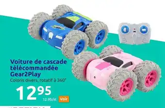 Action Voiture de cascade télécommandée gear2play offre