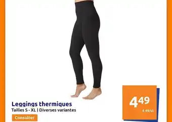 Action Leggings thermiques offre