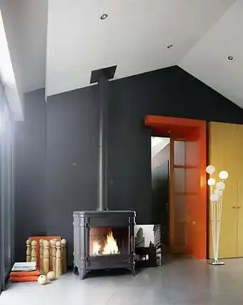 Bricorama Poêle à bois siam anthracite offre