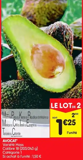 Leader Price Avocat offre