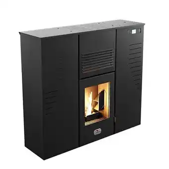 Bricorama Poêle à granulés air slim alize 12,5 kw noir sannover offre