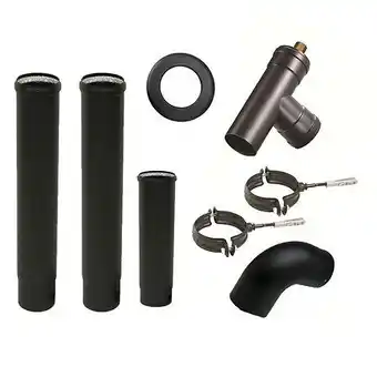 Bricorama Kit d’installation intérieur pour poêles à granulés diamètre 80 mm offre