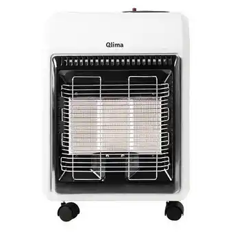Qlima gh741rm 4100 watts - mini poele a gaz infrarouge - buta ...