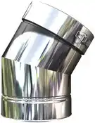 Brico Dépôt Coude simple en inox 30° ø 150 mm offre