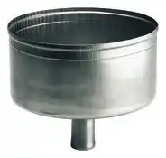 Brico Dépôt Purge en inox gris - diamètre 139 mm offre