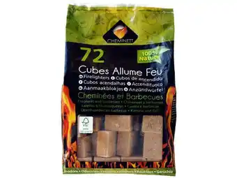 Weldom Sac de 72 cubes allume-feu offre