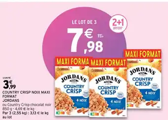 Intermarché Country Crisp Noix Maxi Format Jordans offre